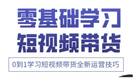 快手运营+高阶剪辑实战课，0到1学习短视频带货全新运营技巧-清风