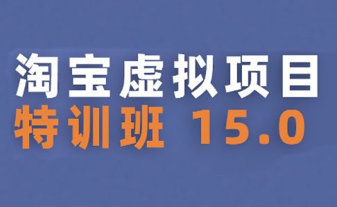 陆明明·淘宝虚拟项目特训班15.0(更新2025)-清风