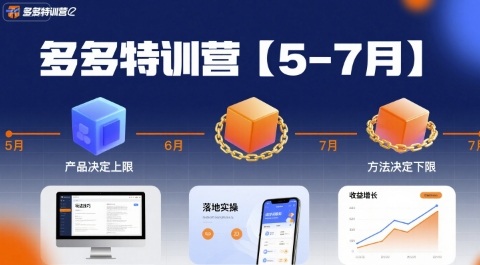 多多特训营【5-7月】产品决定上限，方法决定下限，各种玩法技巧落地实操-清风