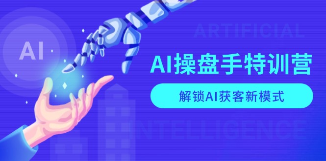 AI-操盘手特训营，解锁AI获客新模式，全面掌握AI商业应用与提示词技巧-清风
