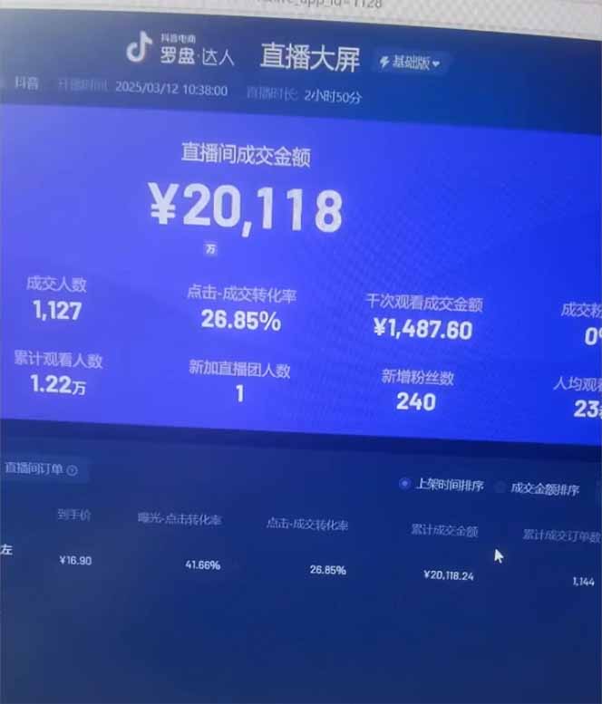 图片[3]-日赚6000+！抖音小时达Ai无人直播躺赚新风口，0门槛吃官方亿级流量！-清风