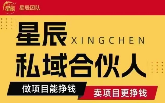 全网首发星辰私域项目合集，最新实操玩法，短期快速实现变现-清风