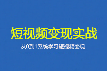 杨磊老师·2025短视频变现实战课-清风