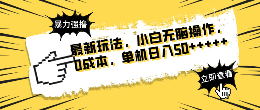 最新玩法 广告暴力强撸 傻瓜式操作 无需养鸡 矩阵式操作 可无限放大 单…-清风