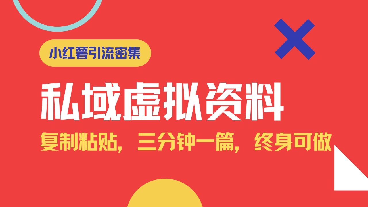 小红书引流私域旅游虚拟资料玩法，复制粘贴，三分钟一篇图文，日入1000…-清风