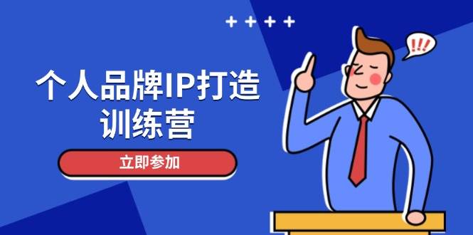 个人品牌IP打造训练营，打造人设吸粉话术，日增精准粉，玩转社群变现技巧-清风