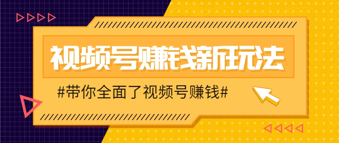 视频号短视频带货新玩法，用这个方法，一天佣金4407(附详细教程)-清风