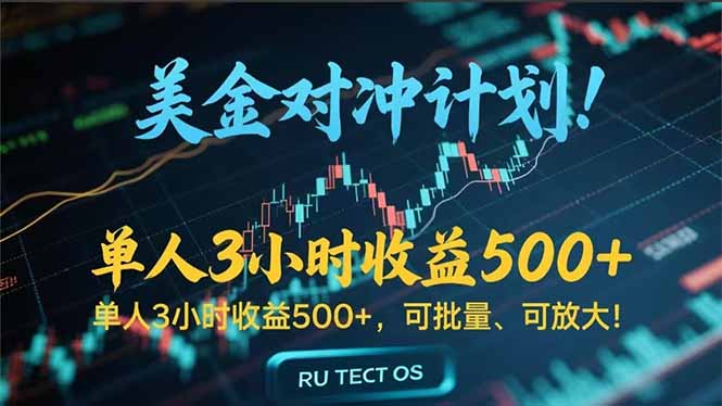 长久稳定的撸美金项目，平均3小时收入 500+，可公司实地考察实地操作！-清风