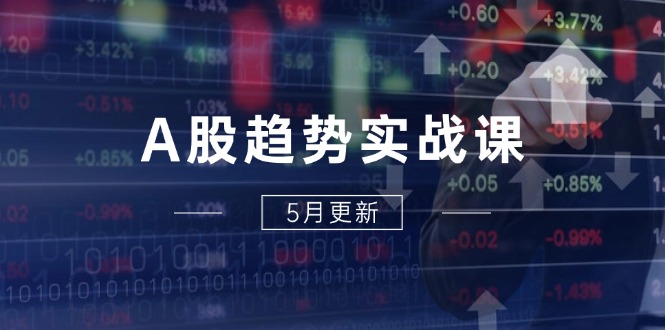 A股趋势实战课：主力动向+政策红利，2025全年策略5月更新-清风