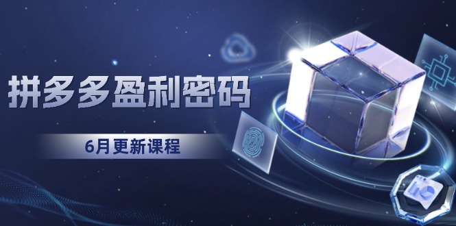 拼多多盈利密码：从烧钱推广到印钞模型，底层逻辑重构指南(6月更新-清风