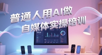 普通一个人用AI做自媒体，助你轻松开启AI自媒体创作之路-清风