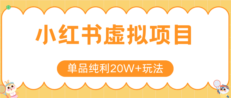 小红书虚拟电商新玩法，实现单品纯利20W+，可矩阵放大操作！-清风