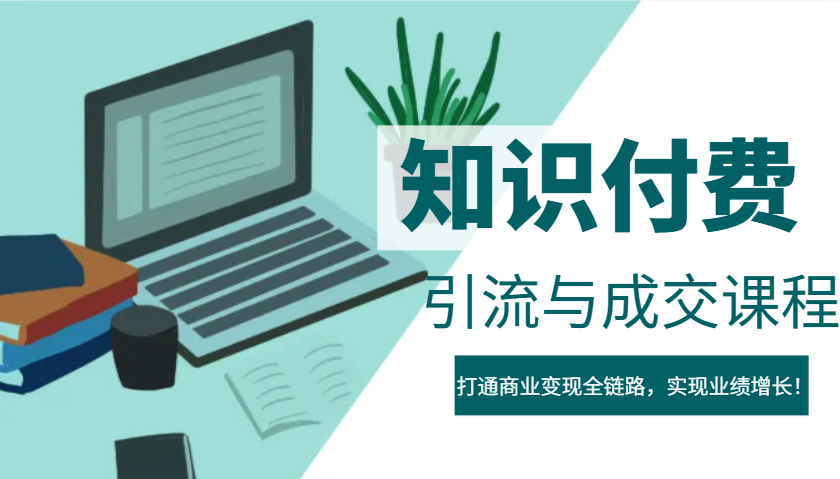 IP合伙人知识付费虚拟项目，引流与成交课程，打通商业变现全链路，实现业绩增长！-清风